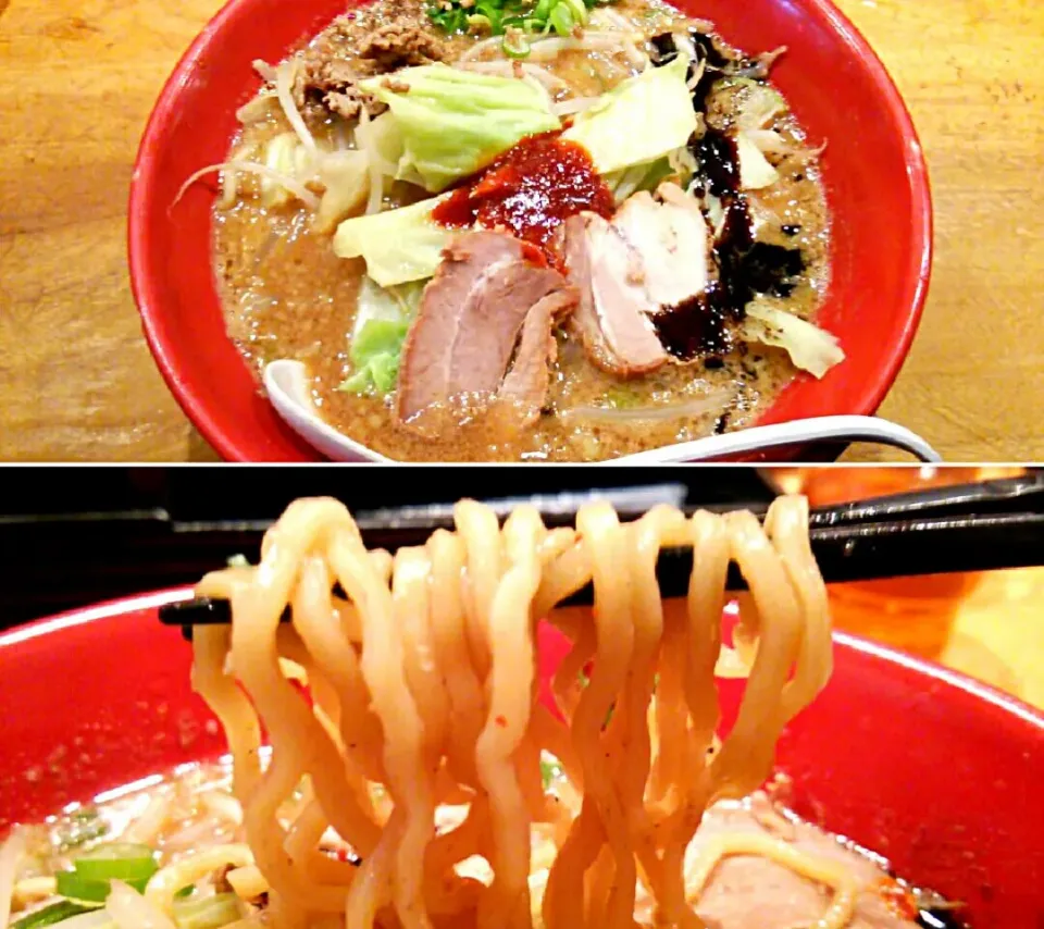 Snapdishの料理写真:一風堂 池袋店
味噌赤丸 860円 + タンメン野菜 200円
#ラーメン #東京都豊島区 #池袋駅|しんたたさん