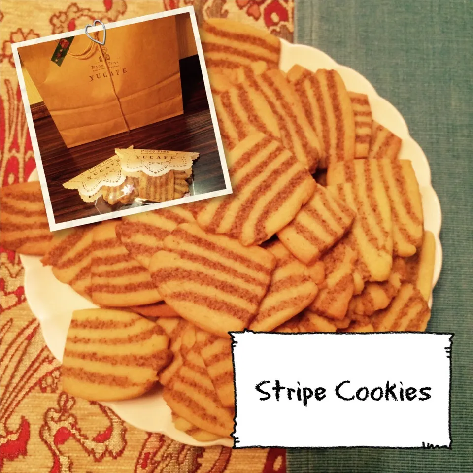 Stripe Cookies|YuCafeさん