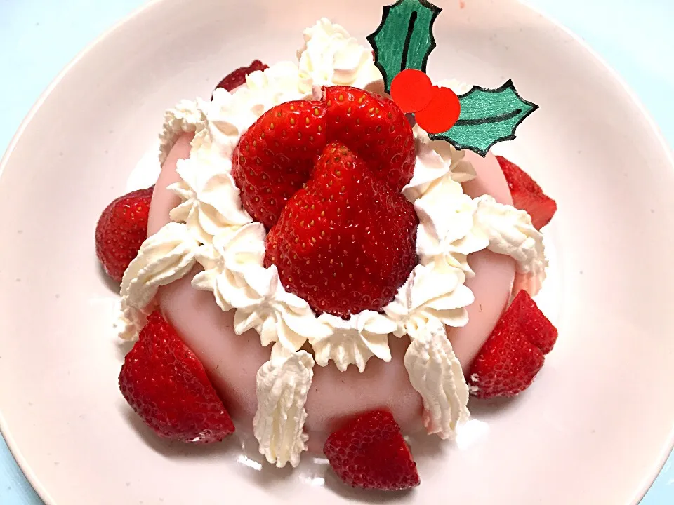 Snapdishの料理写真:クリスマスケーキ|ノンタンさん