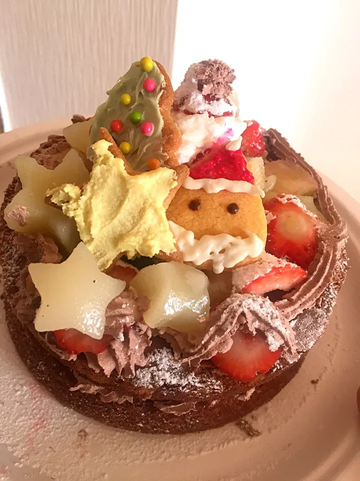 Snapdishの料理写真:子供とケーキ作り|ノンタンさん