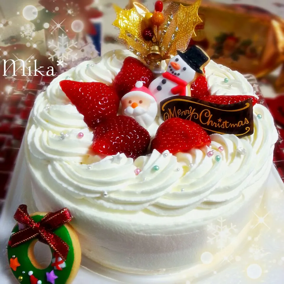 Christmas cake 2014🎂|Mika❈さん