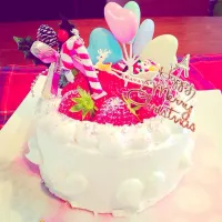 Snapdishの料理写真:クリスマスケーキ2014|iguchimaiさん