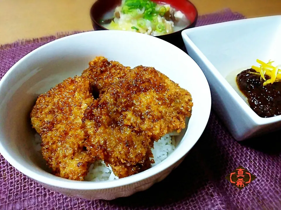 くみさんのやっぱソースカツ丼でしょ(^^)|真希さん