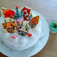 Snapdishの料理写真:クリスマスケーキです|泉原さん