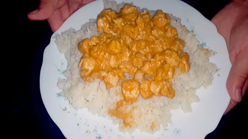 Rice and chicken curry !|Junさん