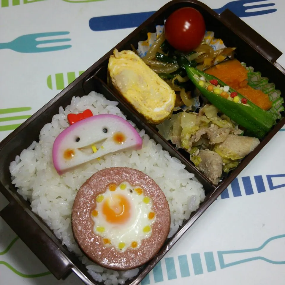 Snapdishの料理写真:12月27日　高校生女子部活弁当♪|クッキングおやぢさん