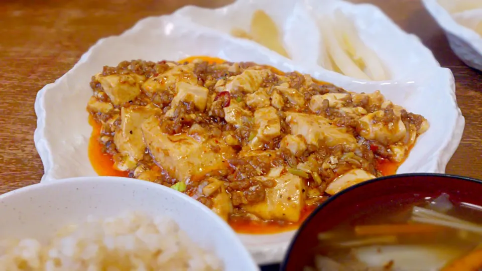 今年最後の麻婆豆腐（たぶん）|プチテンよすさん