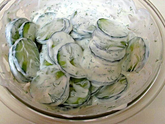 Classic Cucumber Salad Fresh from Oakland Organic Farmer's Market 🍃 #Salad #Vegetable #Healthy #Quick and easy #Organic|Alisha GodsglamGirl Matthewsさん