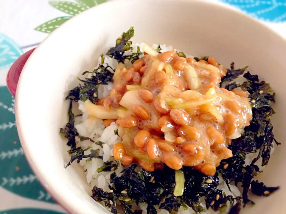 玉ねぎ納豆ご飯♪|あやさん