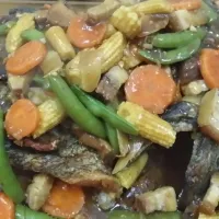 Big Groupa fish head with various vege|William Leeさん