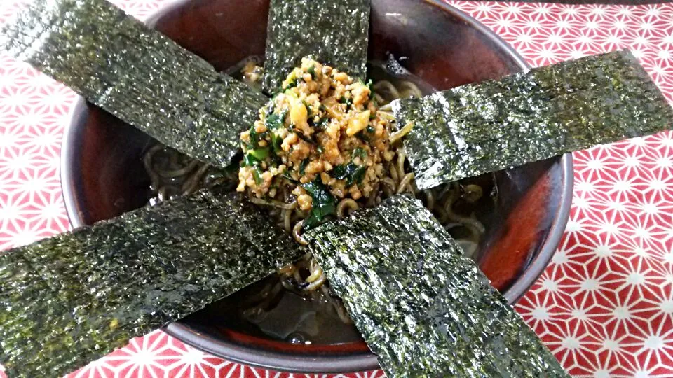 Snapdishの料理写真:黒ゴマ担々麺♪|ゆっこさん