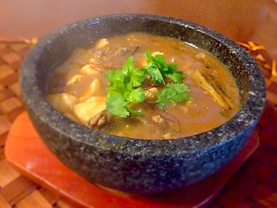 Sichuan style bean curd&egg plant(Mapo Tofu&🍆) 🇨🇳麻婆豆腐&茄子|🌈Ami🍻さん