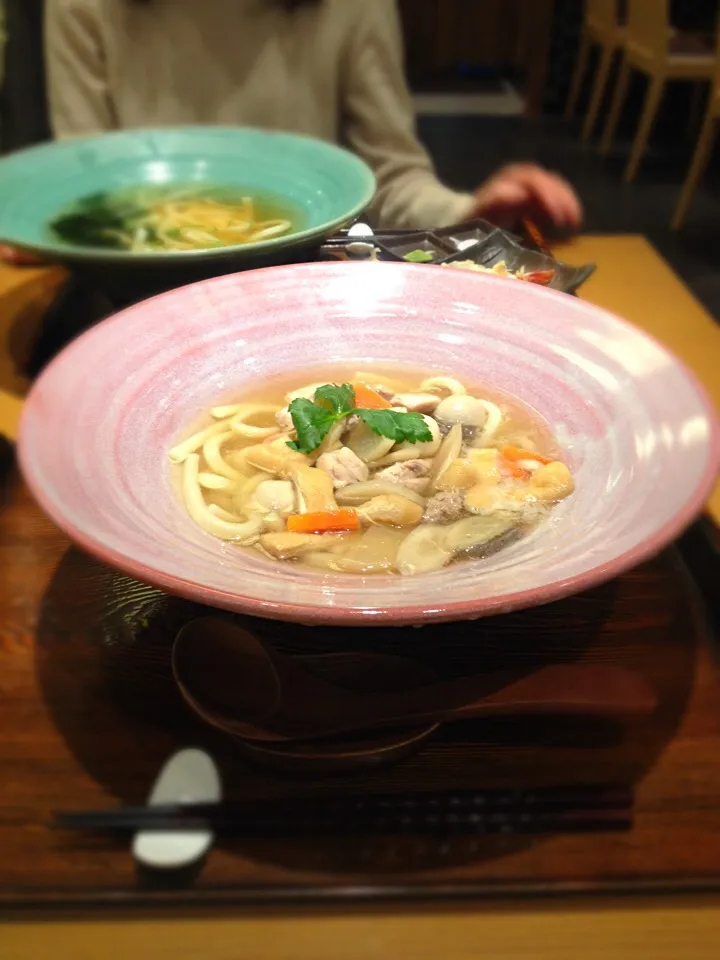 うどんランチ♡けんちん饂飩|たきゃたさん