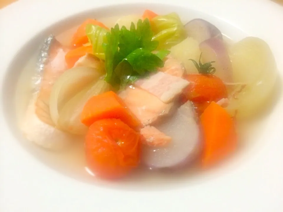 Salmon pot-au-feu|Masakiさん