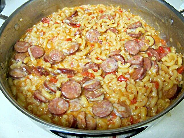 I Made Skillet Andouille #Pasta My Lil Foodie Princess #Meat/Poultry #Pork #Beef #Quick and easy 😋 ✔ 😋|Alisha GodsglamGirl Matthewsさん