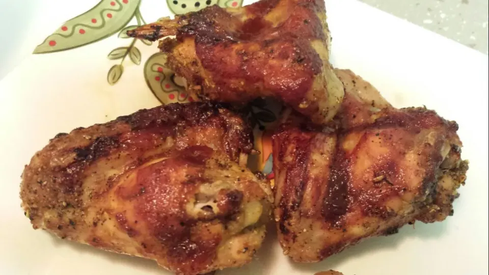 Roasted barbeque chicken wings. #chicken #wings #chickenwings #poultry #roastedchicken #barbeque #barbequechicken|Culinary Kissesさん