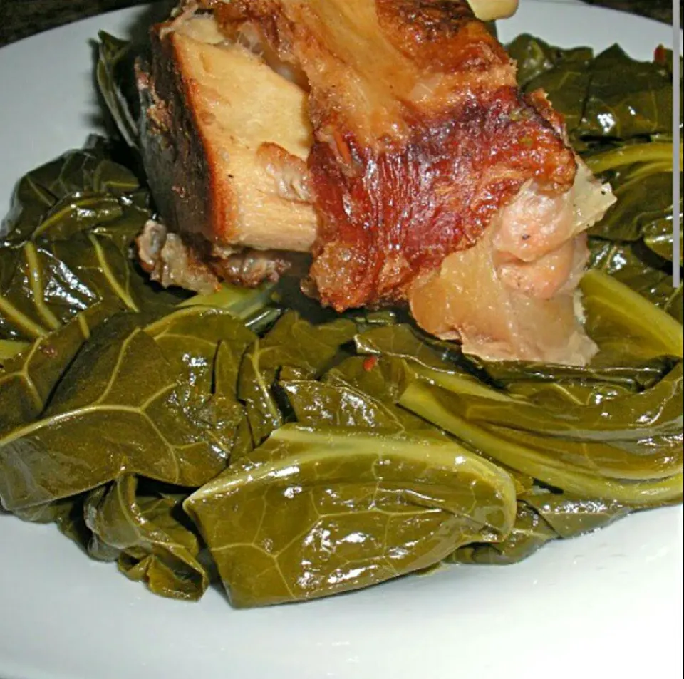 #Christmas 2014 Collard Greens with Smoked Ham Hocks #Holidays #Side dish #Dinner|Alisha GodsglamGirl Matthewsさん