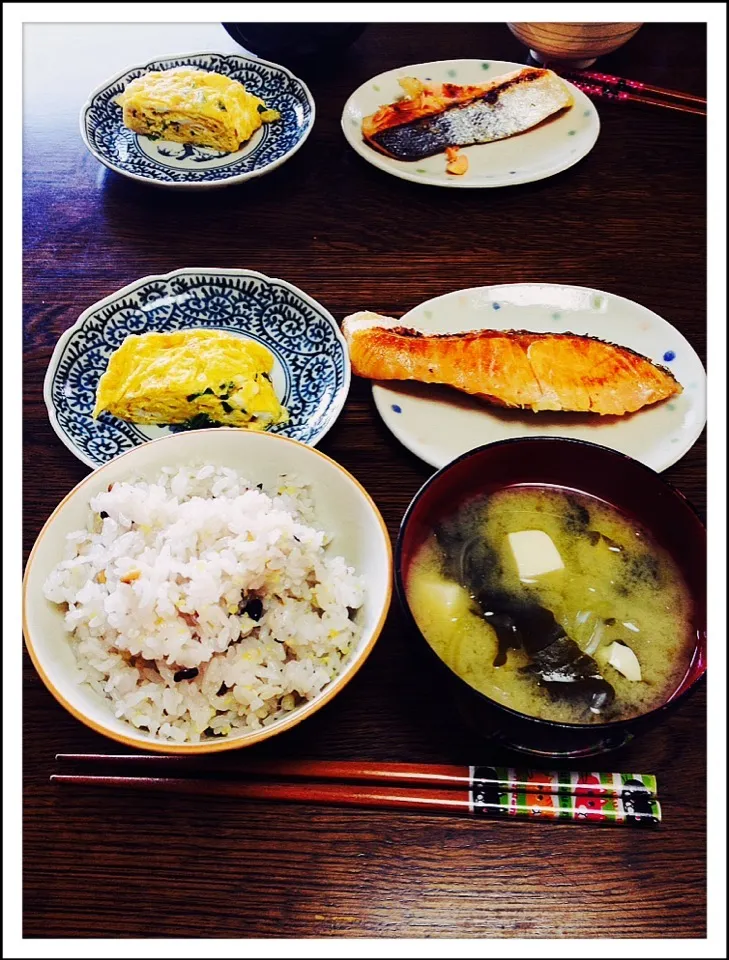 Snapdishの料理写真:和食なお昼ごはん🍚|えみちさん