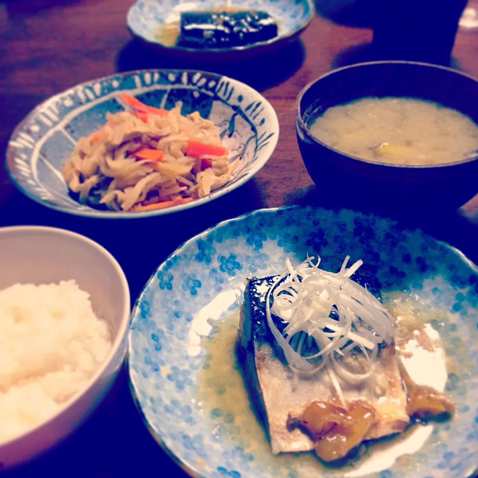 ＊鯖の味噌煮＊切り干し大根＊さつまいもの味噌汁|さおりさん