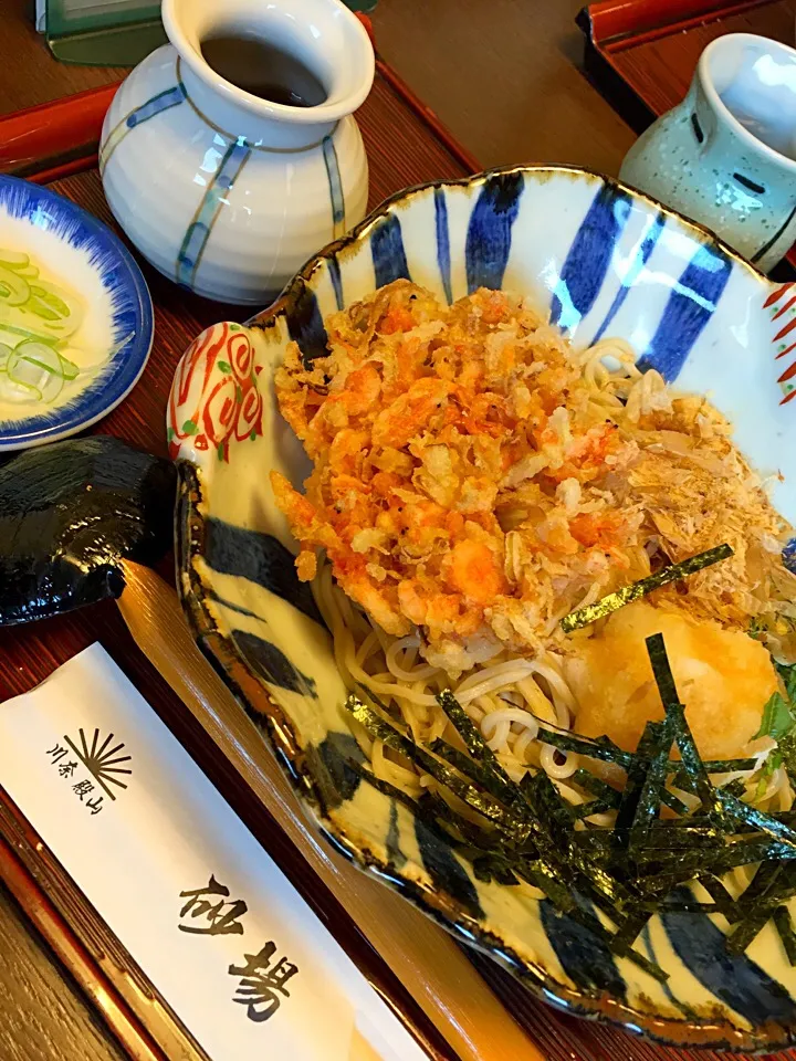 Snapdishの料理写真:桜えびかきあげお蕎麦^^|Tomomi Booさん