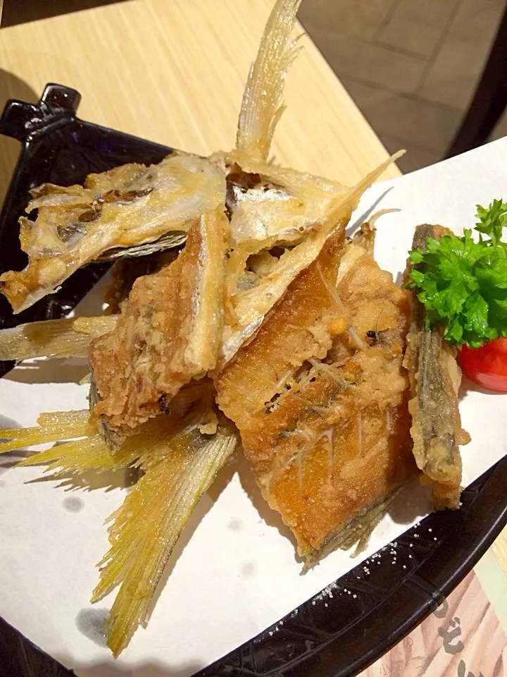 Japanese Mackerel fried bones|prissyさん