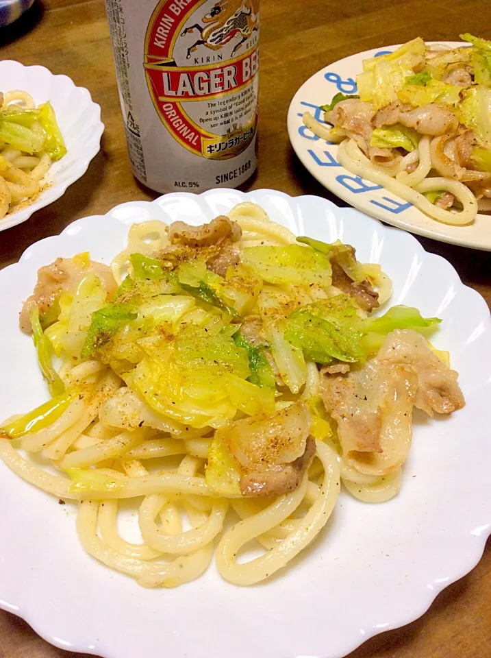 塩焼きうどん♫(^_^)v|Norio Fukudaさん