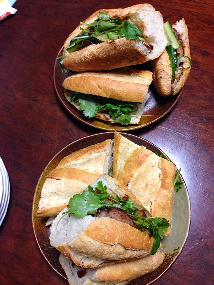 Bánh mì xá xíu 🐷|🍀oanh🎀さん