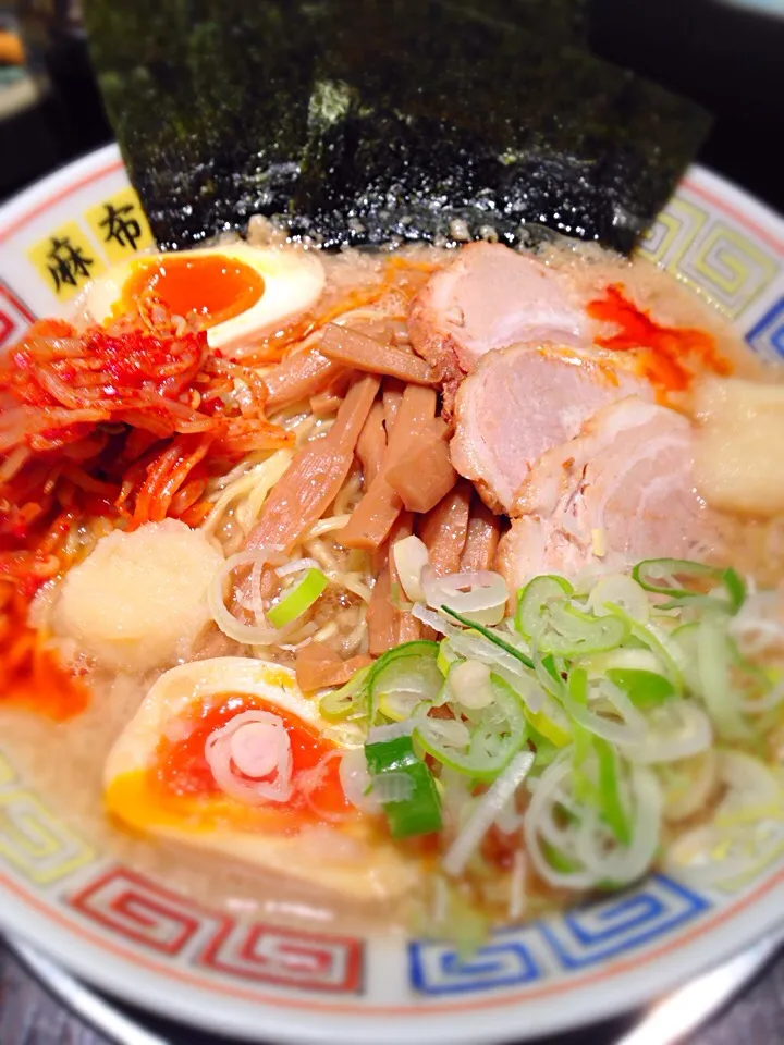 パパたんと久しぶりに麻布ラーメン行った💕💕💕ふみは特製ラーメン💕💕💕|ふみさん