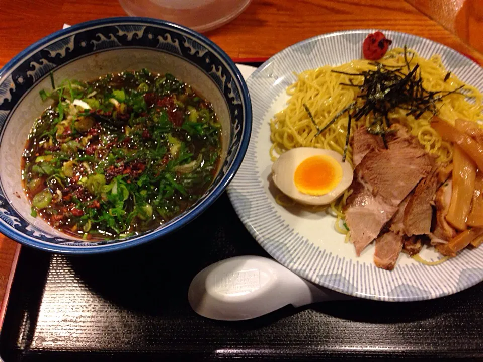 紫つけ麺〜〜丈🍜うまっ‼️|きのすけ〜さん