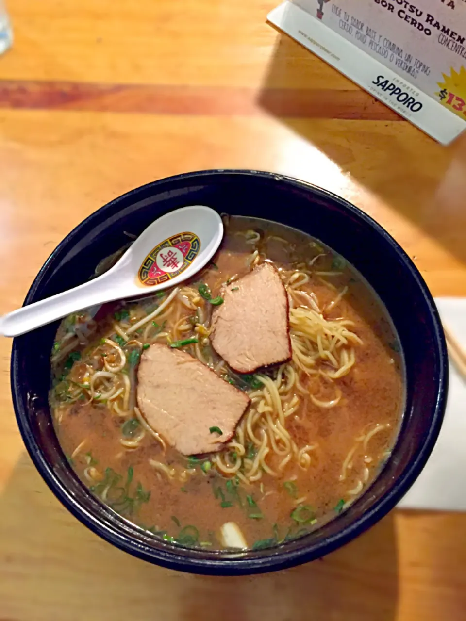 Sopa Miso con Cerdo.|Loreleyさん