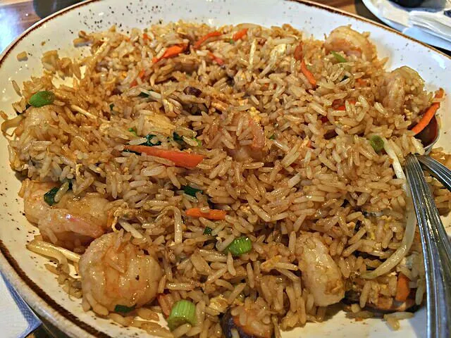 2014 Food Recap 🎭 ❤ 🎭 Shrimp #Fried Rice at P. F. Changs in Baton Rouge Louisiana 😍 #Chinese cuisine #Seafood #Dinner #Main dish|Alisha GodsglamGirl Matthewsさん