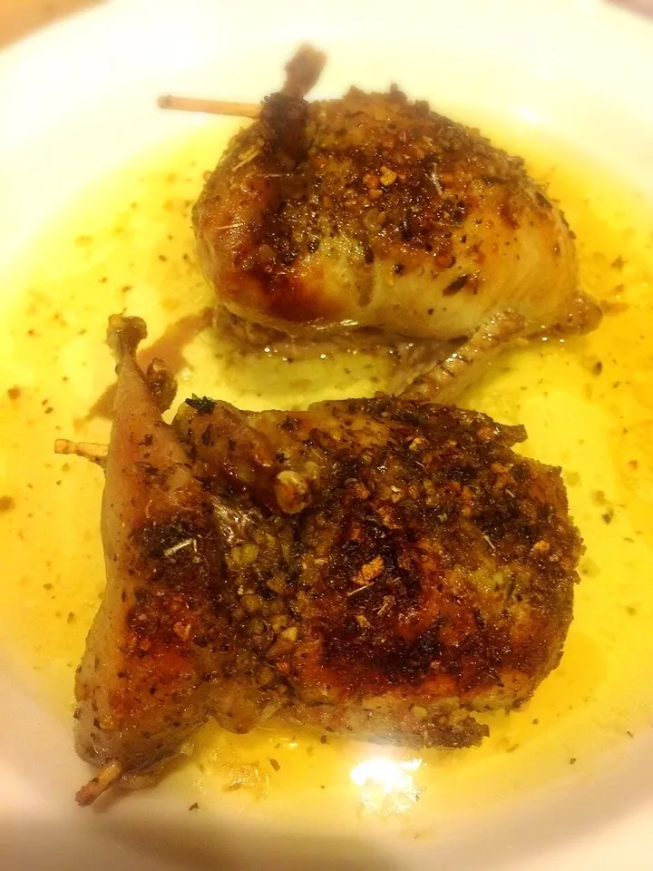 Quail stuffed with foie gras|erisさん