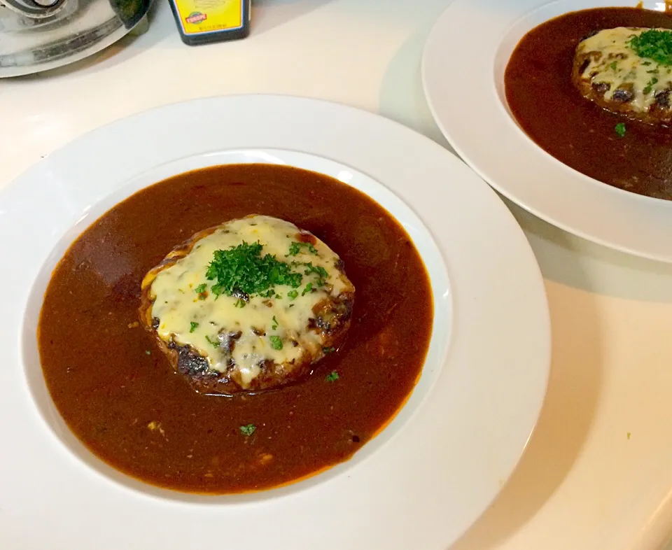 🍴煮込みハンバーグ🍴|あうあうぶーさん