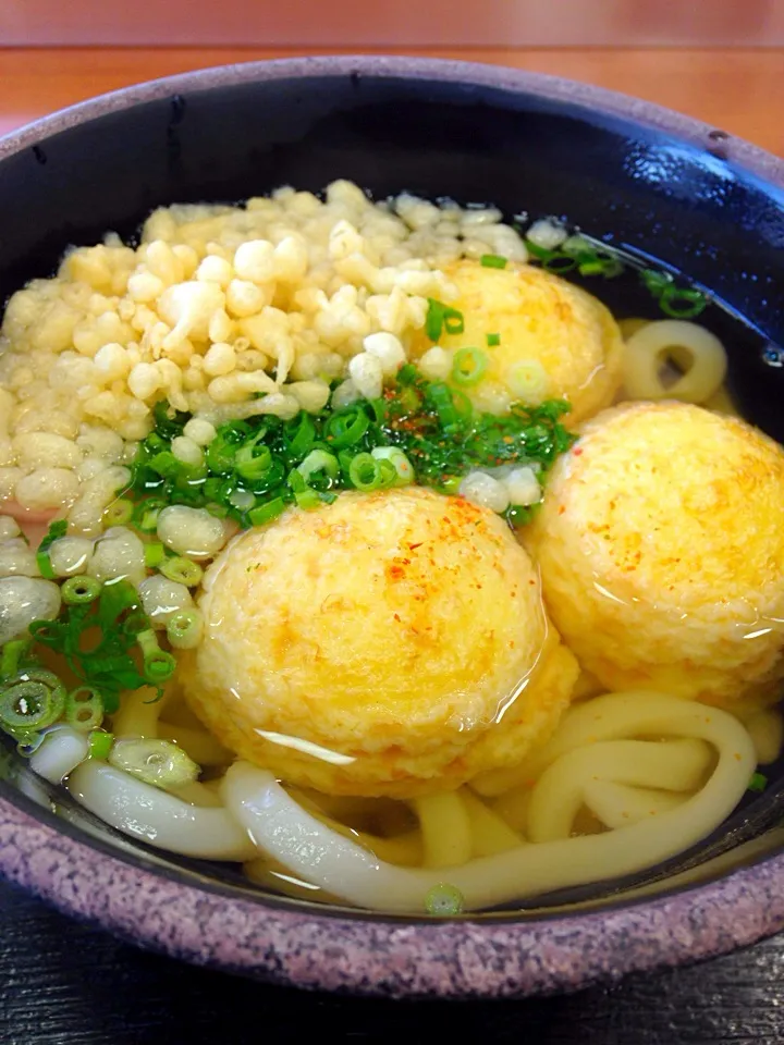 明石焼き入りのうどん|しろさん