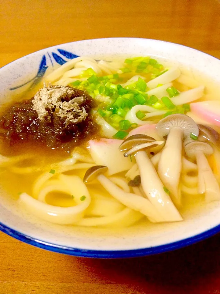 きしめん🍲とろろ昆布入り|まいりさん