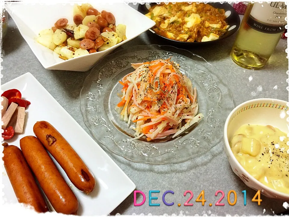 12/24の夕ご飯🍴|みきぴょん♪さん