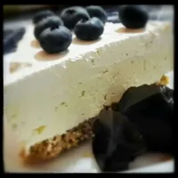 cheesecake lemon bluberry and espresso jelly 😆|Samia Zouanatさん