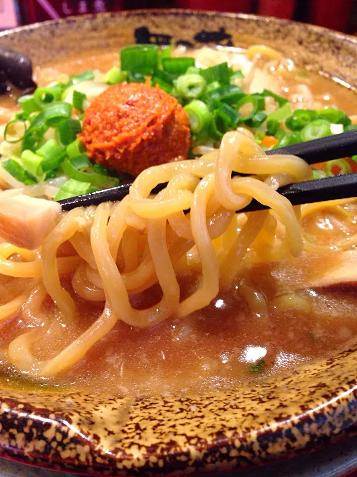 野菜辛味噌ラーメン|ゆずあんずさん