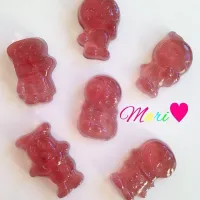 簡単💗果汁100%グミ💗ぶどう🍇