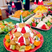 Snapdishの料理写真:クリスマスパーティ|pacchさん