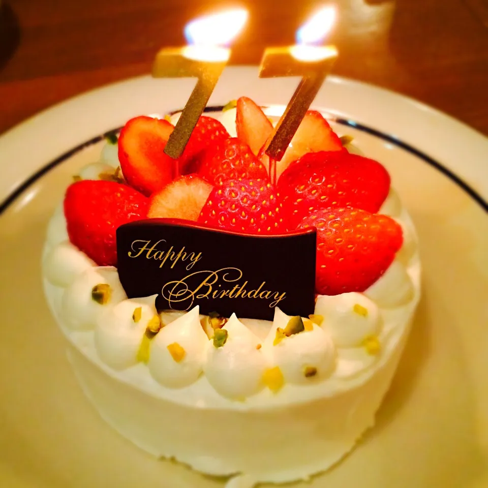 Birthday cake|charさん