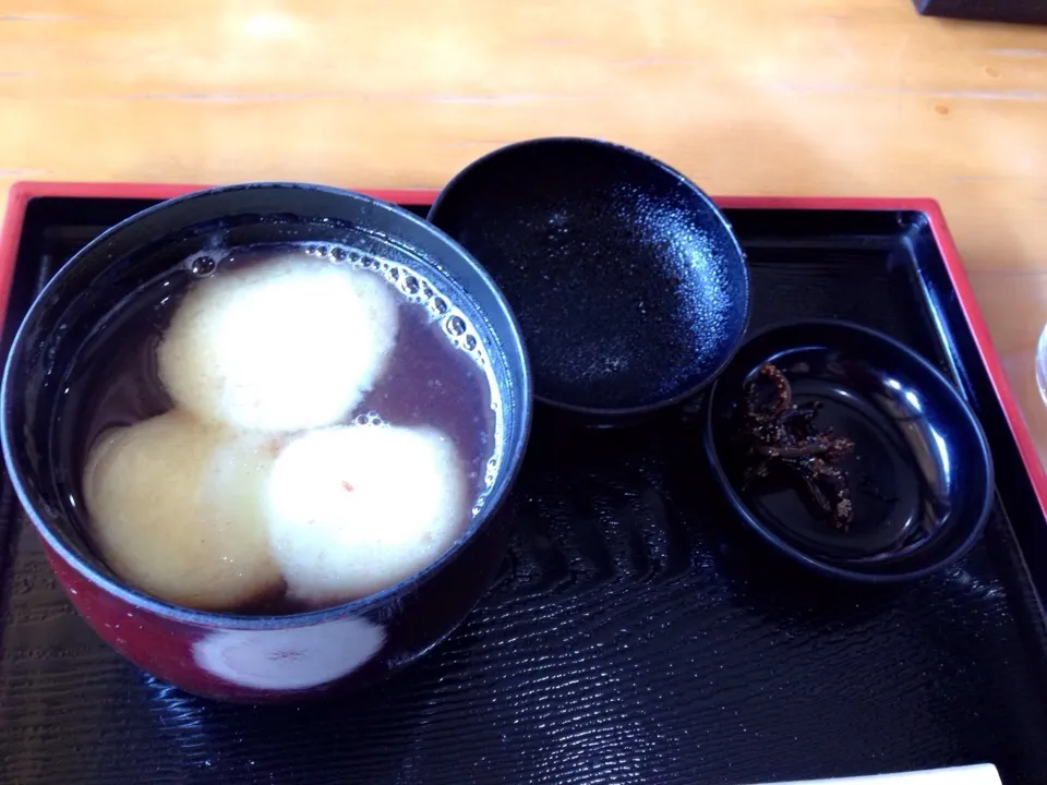 吉備津神社の茶店で|junkoさん