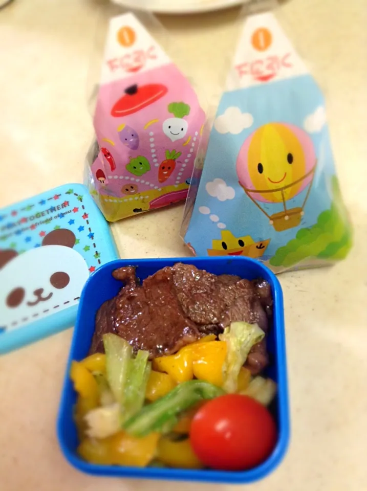 Today’s JK lunch box. yakiniku yeah！|hoppycowさん