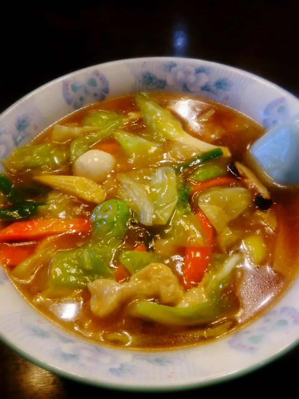 Snapdishの料理写真:近所の中華屋。広東麺💕|ちはるさん