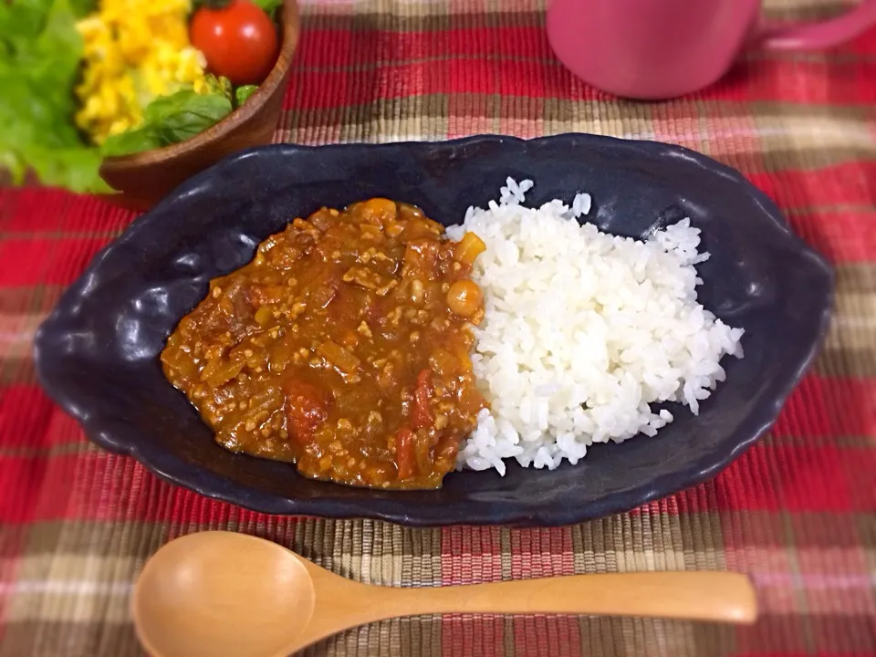 ひよこ豆と挽き肉のカレー|ユウカさん