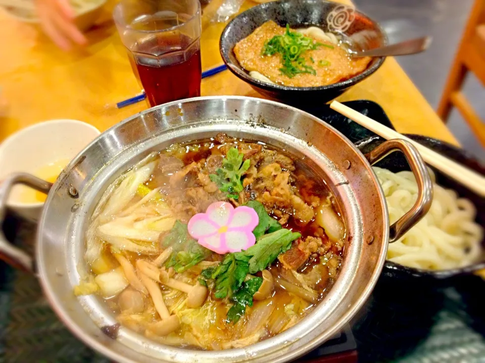 すき焼き鍋 うどん|チビミミさん