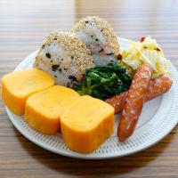 今年ラストの投稿は在庫一掃のおにたまプレート(^-^)