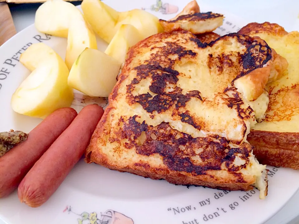 フレンチトーストでブランチ|gintanさん