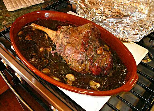 ROASTED LEG OF LAMB #New Year #Party #Holidays/Celebrations #Meat/Poultry #Game #Main dish Foodie Goodies Gathering 🎉💛🍻💚🎉|Alisha GodsglamGirl Matthewsさん