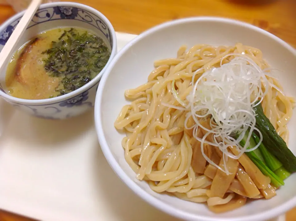 塩つけ麺@はないち🍜(太麺)😋|アライさんさん